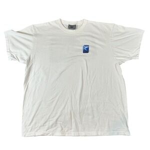 Vintage Speedo Mens White Graphic Shirt Surf Tropical Graphic Tee Size 3XL 2003